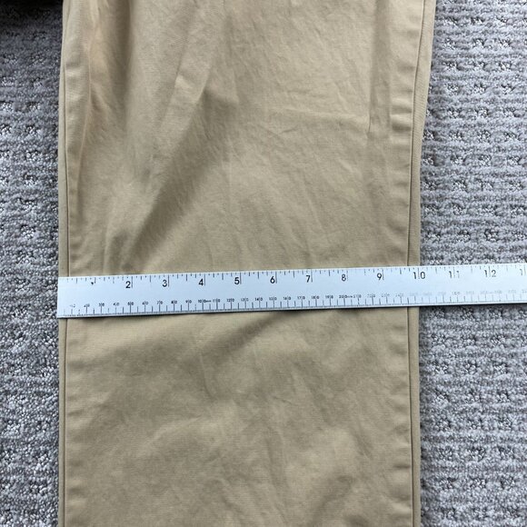 Tommy Hilfiger Khaki Pants Men Size 40 Brown Casual Chino Preppy - Picture 12 of 13